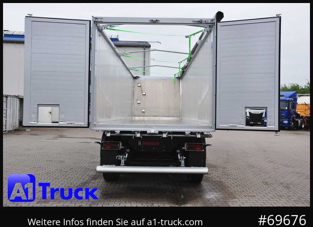 REISCH RHKS, Alu-Kippmulde 57m³, Kombitüren, Alufelgen, Liftachse, - Kiper polprikolica: slika 4 REISCH RHKS, Alu-Kippmulde 57m³, Kombitüren, Alufelgen, Liftachse, - Kiper polprikolica: slika 4