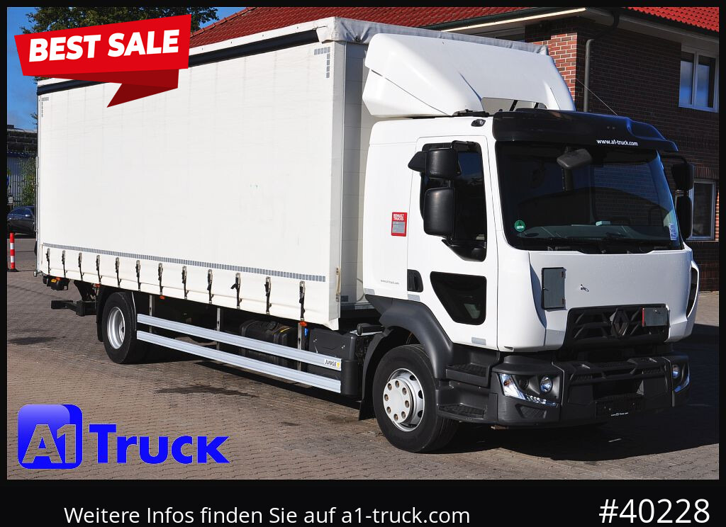 RENAULT D 280, 4x2, Ladebordwand, LBW, TÜV 06/2026 - Tovornjak s ponjavo: slika 1 RENAULT D 280, 4x2, Ladebordwand, LBW, TÜV 06/2026 - Tovornjak s ponjavo: slika 1