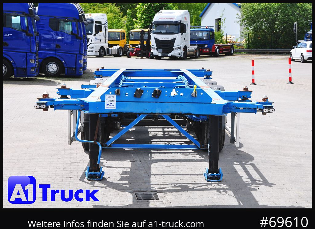 ROHR ADR, Alufelgen, 20- 30 Fuss Container - Kontejnerska polprikolica/ Polprikolica z zamenljivim tovoriščem: slika 2 ROHR ADR, Alufelgen, 20- 30 Fuss Container - Kontejnerska polprikolica/ Polprikolica z zamenljivim tovoriščem: slika 2