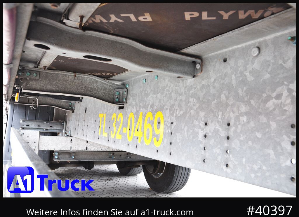 SCHMITZ S01, Code XL, verzinkt, VDI 2700, original 24.647 km - Polprikolica s ponjavo: slika 2 SCHMITZ S01, Code XL, verzinkt, VDI 2700, original 24.647 km - Polprikolica s ponjavo: slika 2