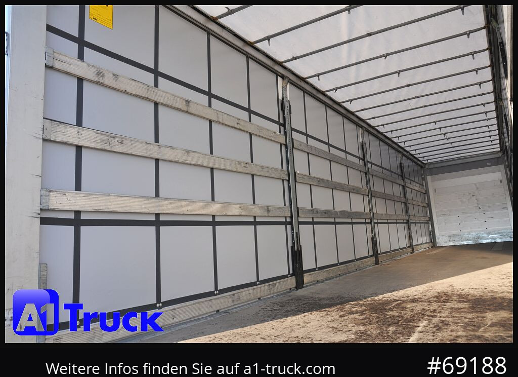 SCHMITZ S01, Tautliner, neue Plane, 1 Vorbesitzer, - Polprikolica s ponjavo: slika 4 SCHMITZ S01, Tautliner, neue Plane, 1 Vorbesitzer, - Polprikolica s ponjavo: slika 4