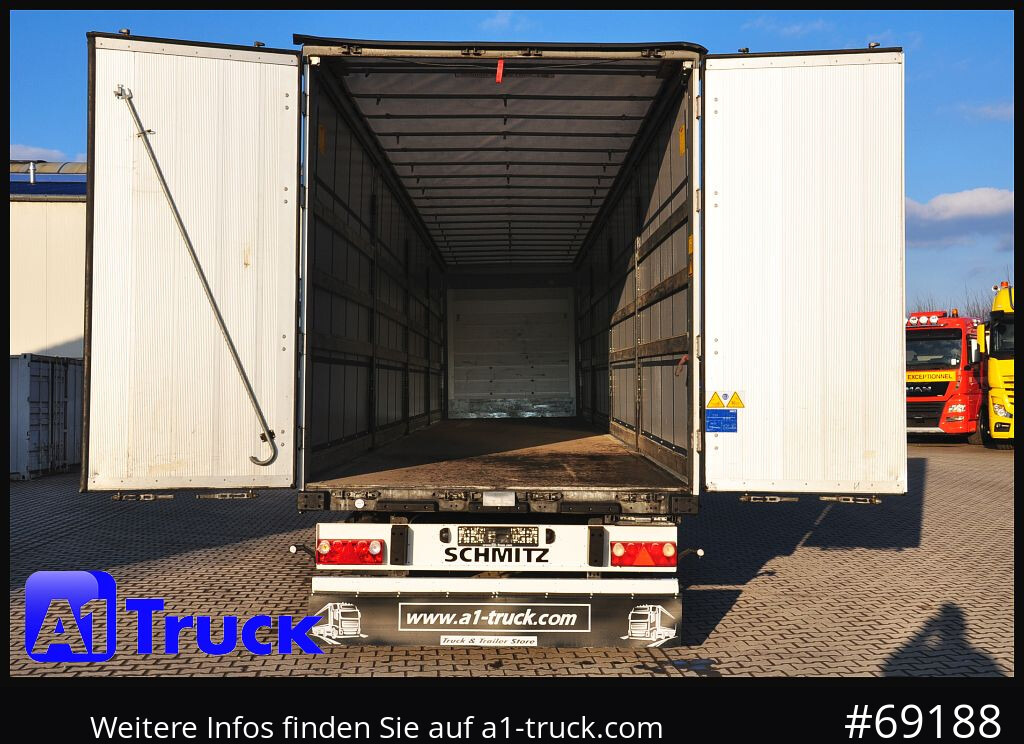 SCHMITZ S01, Tautliner, neue Plane, 1 Vorbesitzer, - Polprikolica s ponjavo: slika 3 SCHMITZ S01, Tautliner, neue Plane, 1 Vorbesitzer, - Polprikolica s ponjavo: slika 3