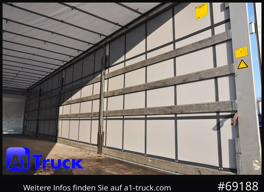 SCHMITZ S01, Tautliner, neue Plane, 1 Vorbesitzer, - Polprikolica s ponjavo: slika 5 SCHMITZ S01, Tautliner, neue Plane, 1 Vorbesitzer, - Polprikolica s ponjavo: slika 5