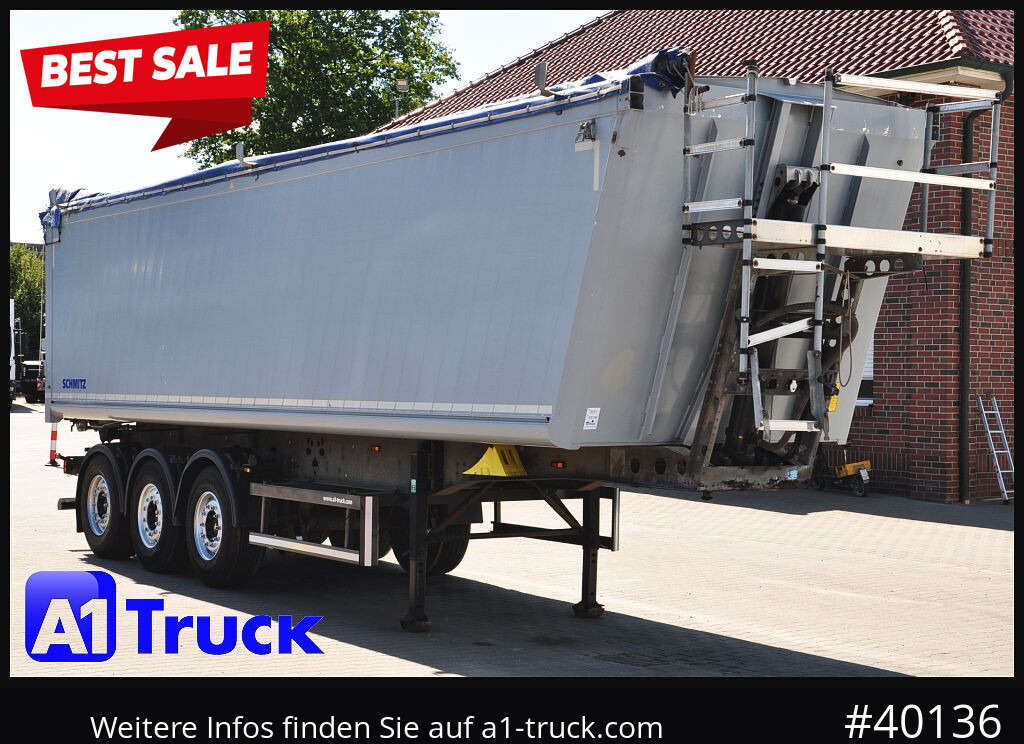 SCHMITZ SKI 24, SL 9.6 Lift, ca. 50m³ - Kiper polprikolica: slika 1 SCHMITZ SKI 24, SL 9.6 Lift, ca. 50m³ - Kiper polprikolica: slika 1