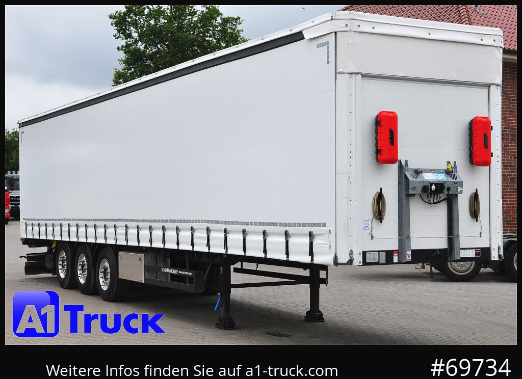 SCHWARZMUELLER Lenkachse Alu, Lift, Code XL DC 9.5 5920 Kg, - Polprikolica s ponjavo: slika 1 SCHWARZMUELLER Lenkachse Alu, Lift, Code XL DC 9.5 5920 Kg, - Polprikolica s ponjavo: slika 1