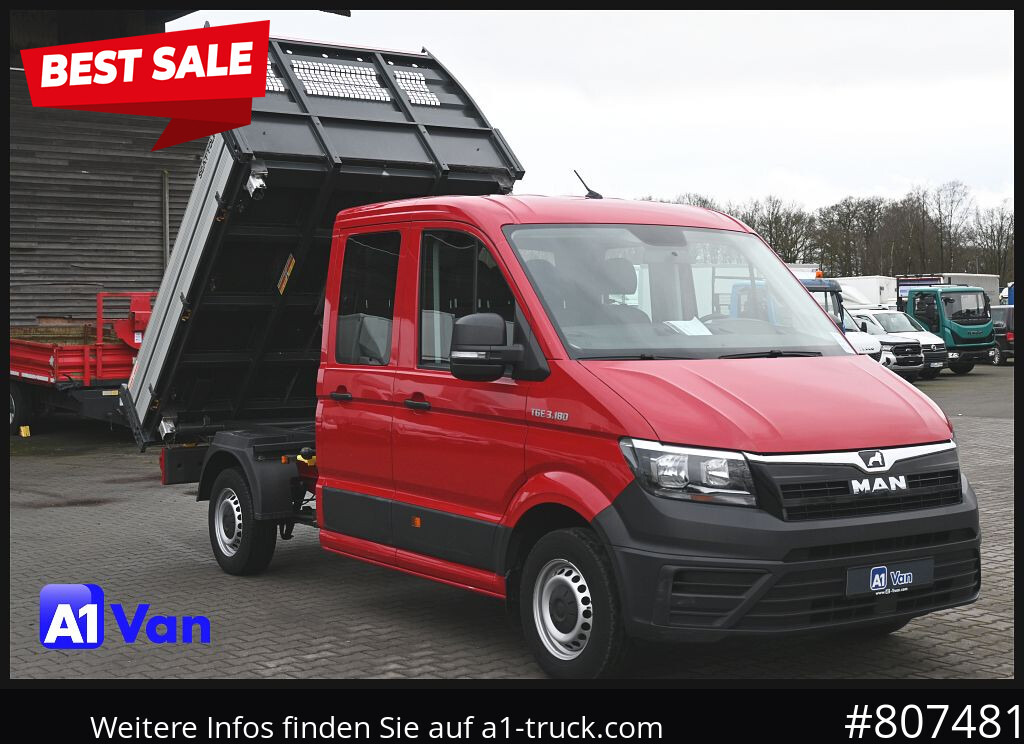 MAN TGE 3.180 Doka Kipper,Klima, AHK, Tüv Neu - Tovornjak: slika 1 MAN TGE 3.180 Doka Kipper,Klima, AHK, Tüv Neu - Tovornjak: slika 1