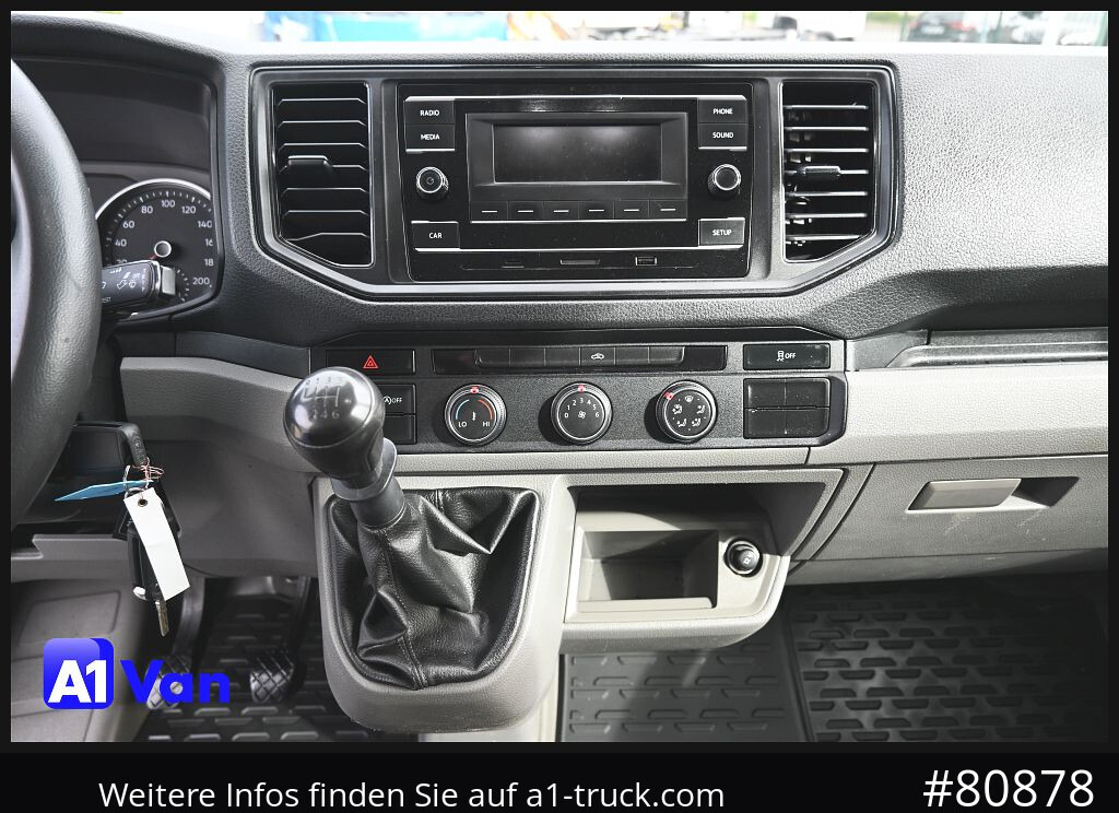 VOLKSWAGEN Crafter 35 Pritsche Doka, AHK, 7-Sitzer, Heckantrieb - Dostavno vozilo s kesonom, Dostavno vozilo z dvojno kabino: slika 5 VOLKSWAGEN Crafter 35 Pritsche Doka, AHK, 7-Sitzer, Heckantrieb - Dostavno vozilo s kesonom, Dostavno vozilo z dvojno kabino: slika 5