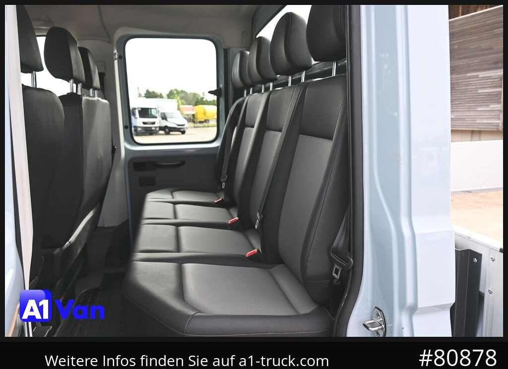 VOLKSWAGEN Crafter 35 Pritsche Doka, AHK, 7-Sitzer, Heckantrieb - Dostavno vozilo s kesonom, Dostavno vozilo z dvojno kabino: slika 4 VOLKSWAGEN Crafter 35 Pritsche Doka, AHK, 7-Sitzer, Heckantrieb - Dostavno vozilo s kesonom, Dostavno vozilo z dvojno kabino: slika 4