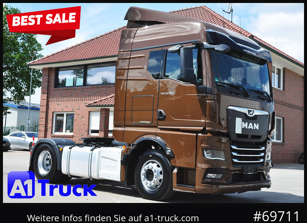 MAN TGX 18,480 BLS Intarder Standklima, Garantie - Vlačilec: slika 1 MAN TGX 18,480 BLS Intarder Standklima, Garantie - Vlačilec: slika 1