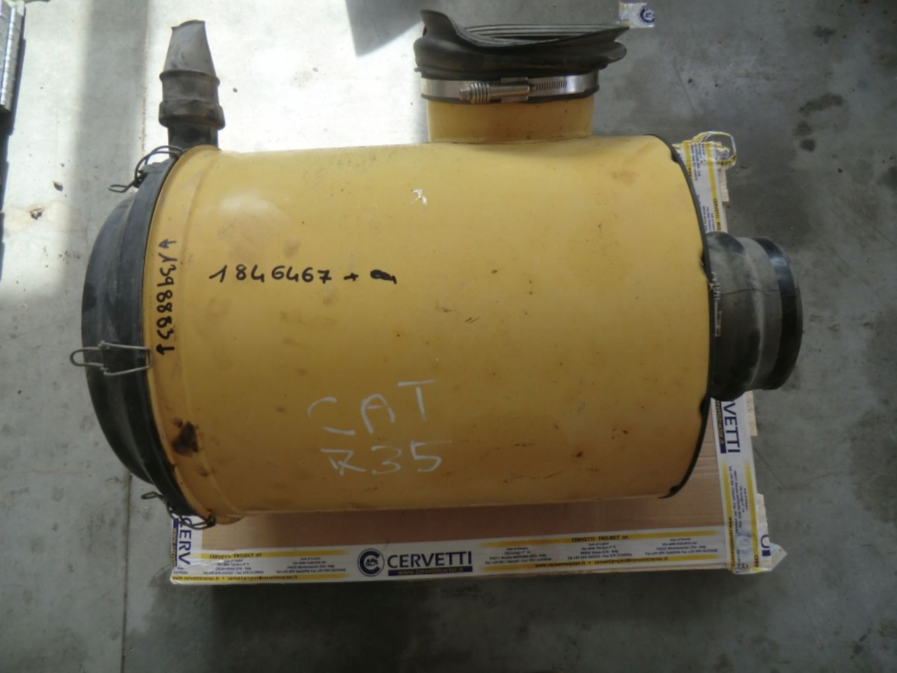 Caterpillar 735 Contenitore del filtro dell aria completo - Zračni filter za Gradbeni stroj: slika 1 Caterpillar 735 Contenitore del filtro dell aria completo - Zračni filter za Gradbeni stroj: slika 1