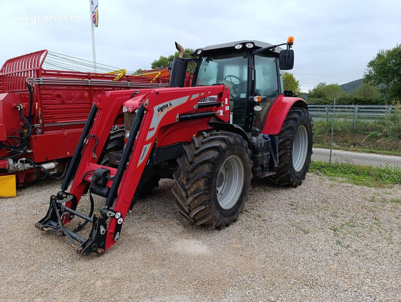 Massey Ferguson 7714 DYNA-4 - Traktor: slika 4 Massey Ferguson 7714 DYNA-4 - Traktor: slika 4