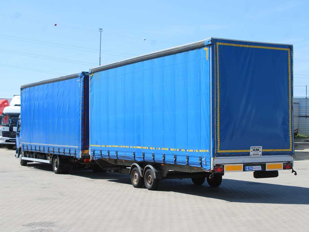 DAF FA LF 45, EURO 5, TYRES 80% + AGADOS TRAILER - Tovornjak s ponjavo: slika 5 DAF FA LF 45, EURO 5, TYRES 80% + AGADOS TRAILER - Tovornjak s ponjavo: slika 5