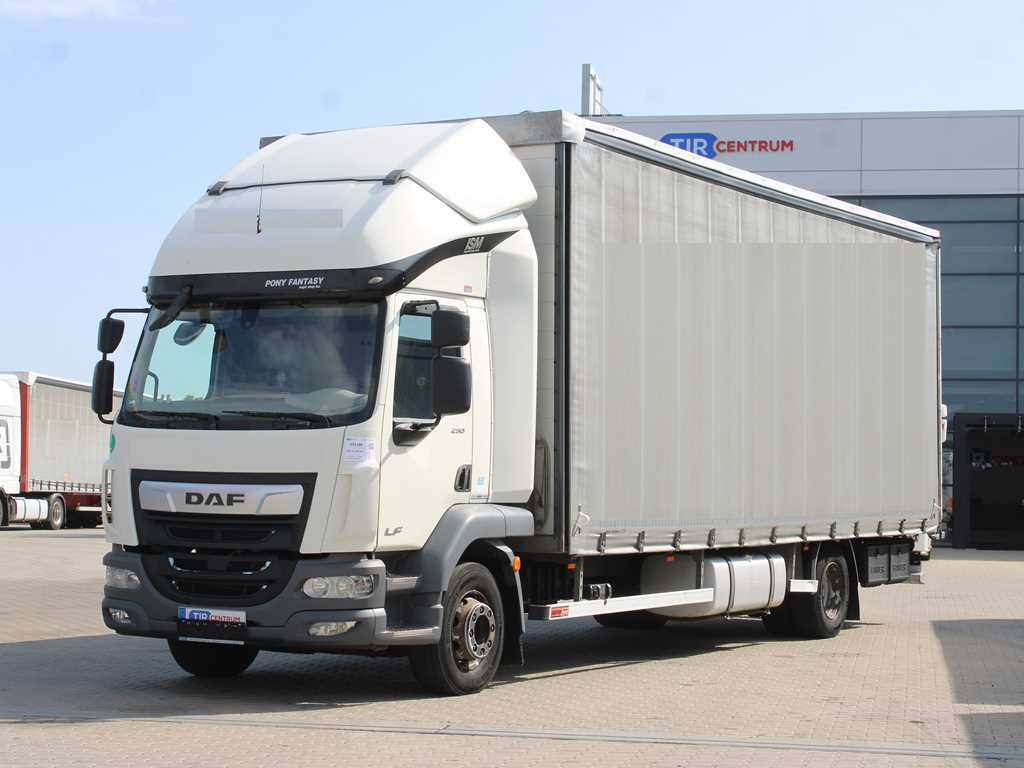 DAF LF 290 FA, EURO 6, SLEEPING BODY - Tovornjak s ponjavo: slika 1 DAF LF 290 FA, EURO 6, SLEEPING BODY - Tovornjak s ponjavo: slika 1