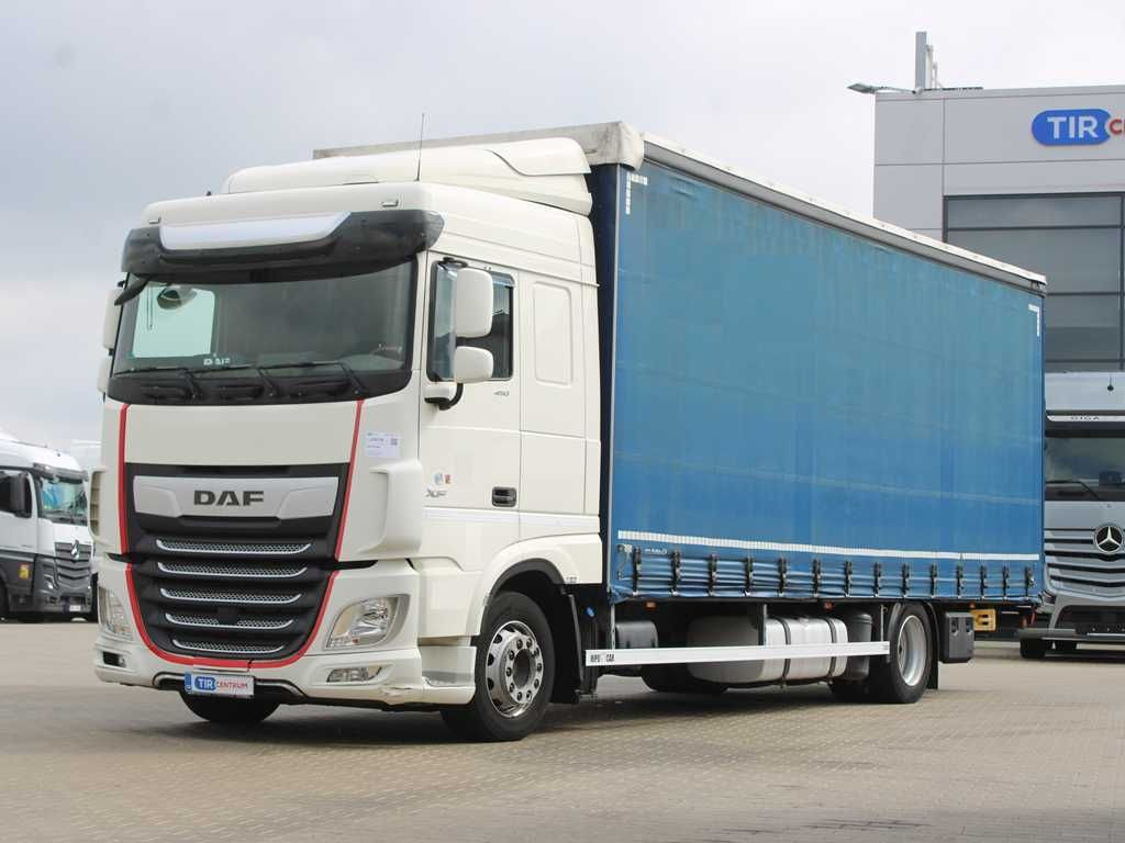 DAF XF 450, EURO 6, SECONDARY AIR CONDITIONIG - Tovornjak s ponjavo: slika 1 DAF XF 450, EURO 6, SECONDARY AIR CONDITIONIG - Tovornjak s ponjavo: slika 1