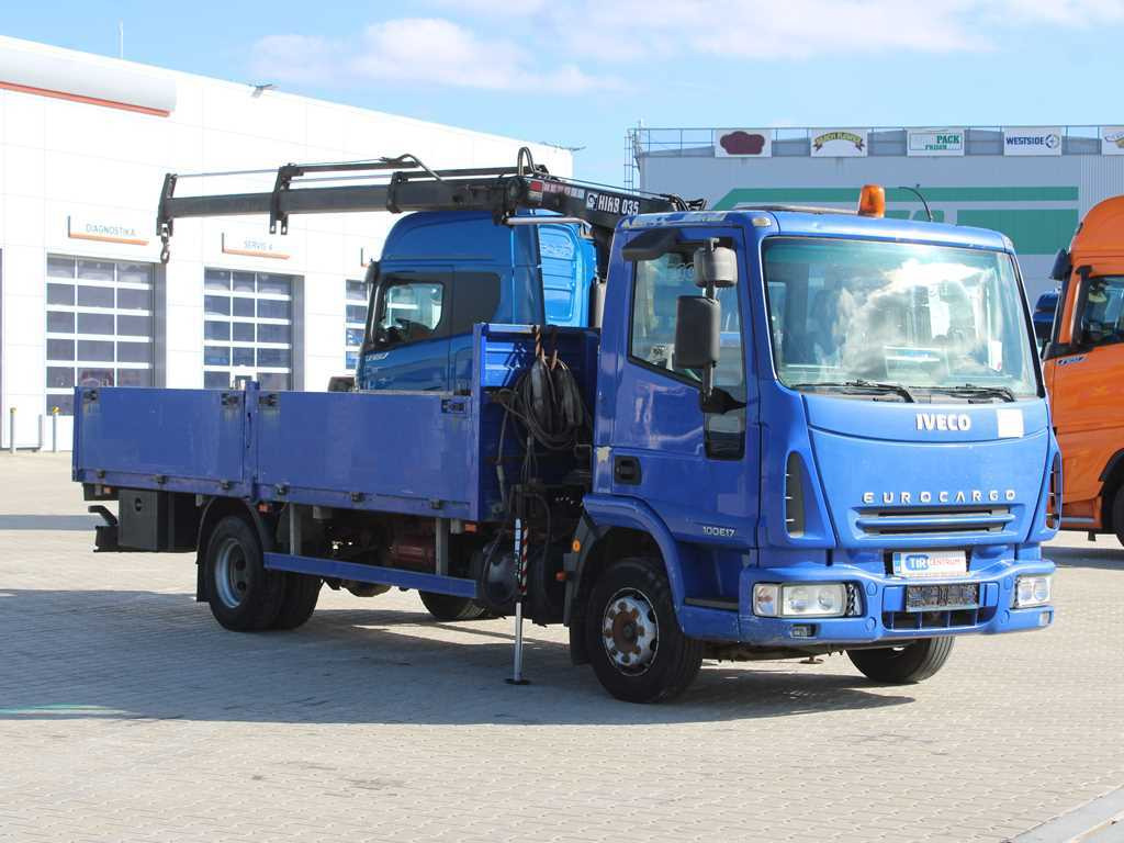 Iveco EUROCARGO 100E17, EURO 3, HYDRAULIC ARM HIAB 035-2 - Tovornjak s kesonom, Tovornjak z dvigalom: slika 3 Iveco EUROCARGO 100E17, EURO 3, HYDRAULIC ARM HIAB 035-2 - Tovornjak s kesonom, Tovornjak z dvigalom: slika 3