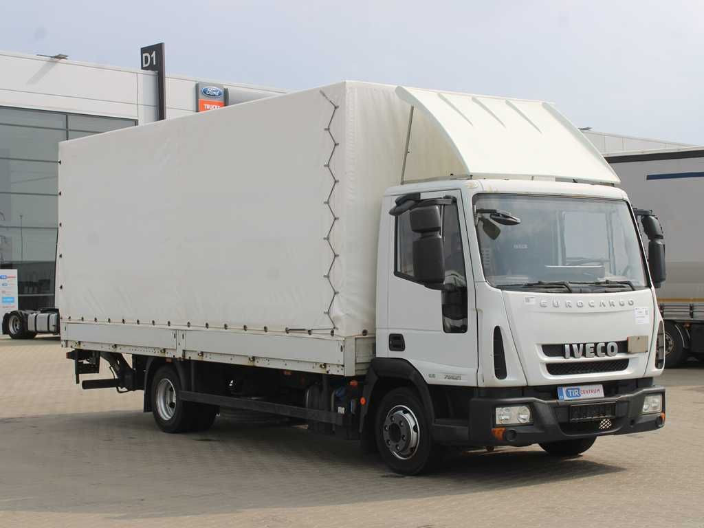 Iveco EUROCARGO 75E21, EURO 6, TAIL LIFT, SIDEWALLS - Tovornjak s ponjavo: slika 2 Iveco EUROCARGO 75E21, EURO 6, TAIL LIFT, SIDEWALLS - Tovornjak s ponjavo: slika 2