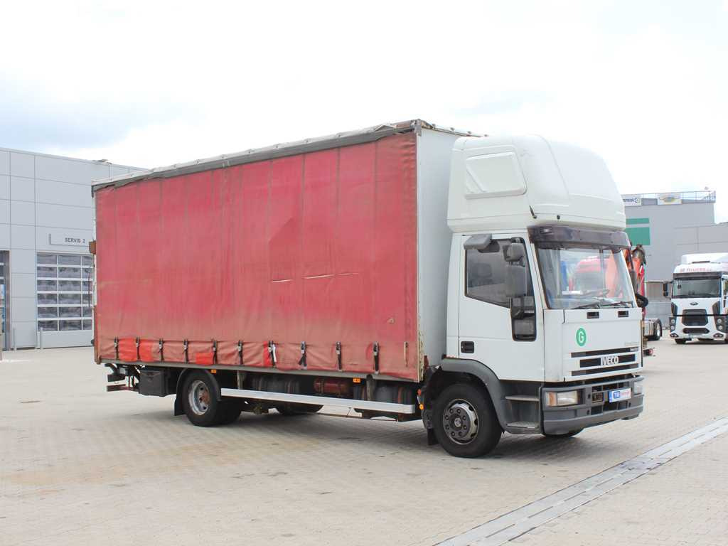 Iveco EUROCARGO ML 120 E, EURO 3, SLEEPING BODY, HYDRAULIC FRONT - Tovornjak s ponjavo: slika 3 Iveco EUROCARGO ML 120 E, EURO 3, SLEEPING BODY, HYDRAULIC FRONT - Tovornjak s ponjavo: slika 3