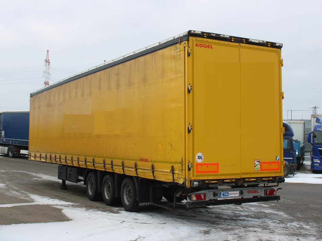 Kögel S24, LOWDECK, MULTILOCK, LIFTING AXLE, LIFTING ROOF - Polprikolica s ponjavo: slika 5 Kögel S24, LOWDECK, MULTILOCK, LIFTING AXLE, LIFTING ROOF - Polprikolica s ponjavo: slika 5