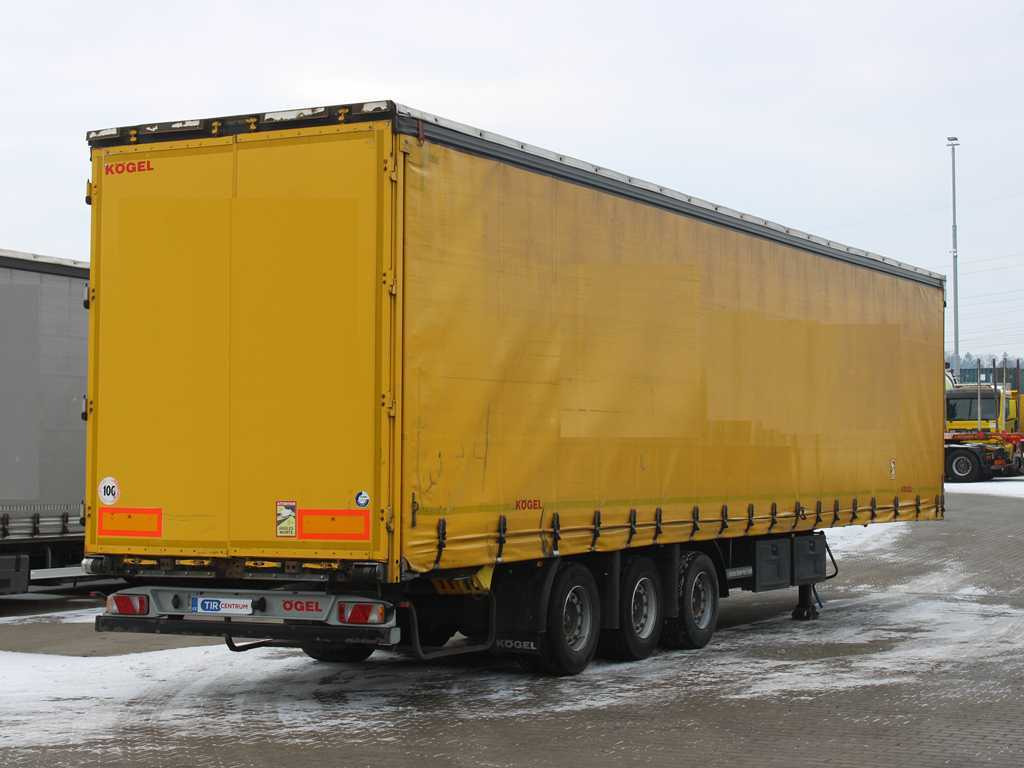 Kögel S24, LOWDECK, MULTILOCK, LIFTING AXLE, LIFTING ROOF - Polprikolica s ponjavo: slika 4 Kögel S24, LOWDECK, MULTILOCK, LIFTING AXLE, LIFTING ROOF - Polprikolica s ponjavo: slika 4