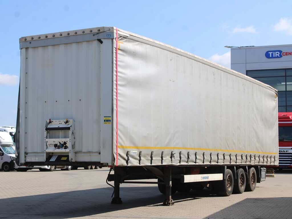 Krone SD, LIFTING AXLE, LOWDECK, LIFTING ROOF, MULTILOCK, SAF - Polprikolica s ponjavo: slika 1 Krone SD, LIFTING AXLE, LOWDECK, LIFTING ROOF, MULTILOCK, SAF - Polprikolica s ponjavo: slika 1
