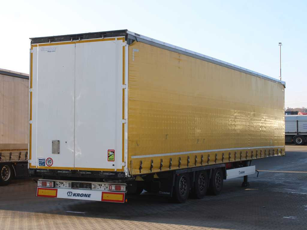 Krone SD, LOWDECK, LIFTING AXLE, LIFTING ROOF, MULTILOCK - Polprikolica s ponjavo: slika 4 Krone SD, LOWDECK, LIFTING AXLE, LIFTING ROOF, MULTILOCK - Polprikolica s ponjavo: slika 4