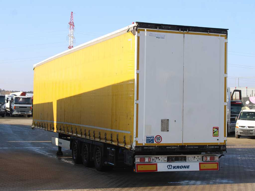 Krone SD, LOWDECK, LIFTING AXLE, LIFTING ROOF, MULTILOCK - Polprikolica s ponjavo: slika 5 Krone SD, LOWDECK, LIFTING AXLE, LIFTING ROOF, MULTILOCK - Polprikolica s ponjavo: slika 5