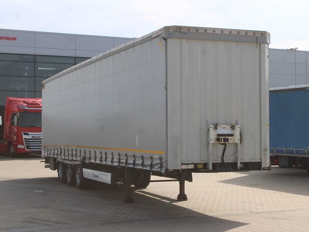 Krone SD, LOWDECK, LIFTING AXLE, MULTILOCK, SAF, LIFTING ROOF - Polprikolica s ponjavo: slika 3 Krone SD, LOWDECK, LIFTING AXLE, MULTILOCK, SAF, LIFTING ROOF - Polprikolica s ponjavo: slika 3