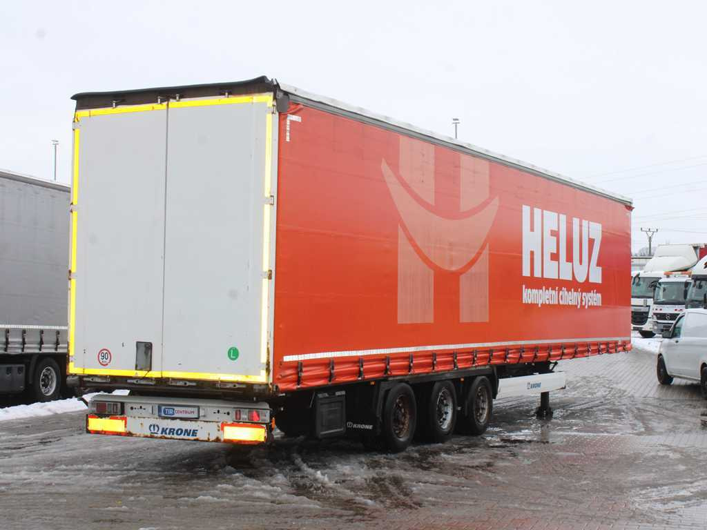 Krone SD, LOWDECK, MULTILOCK, LIFTING AXLE, LIFTING ROOF - Polprikolica s ponjavo: slika 4 Krone SD, LOWDECK, MULTILOCK, LIFTING AXLE, LIFTING ROOF - Polprikolica s ponjavo: slika 4