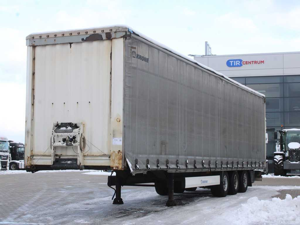 Krone SD, LOWDECK, MULTILOCK, LIFTING AXLE, LIFTING ROOF - Polprikolica s ponjavo: slika 1 Krone SD, LOWDECK, MULTILOCK, LIFTING AXLE, LIFTING ROOF - Polprikolica s ponjavo: slika 1