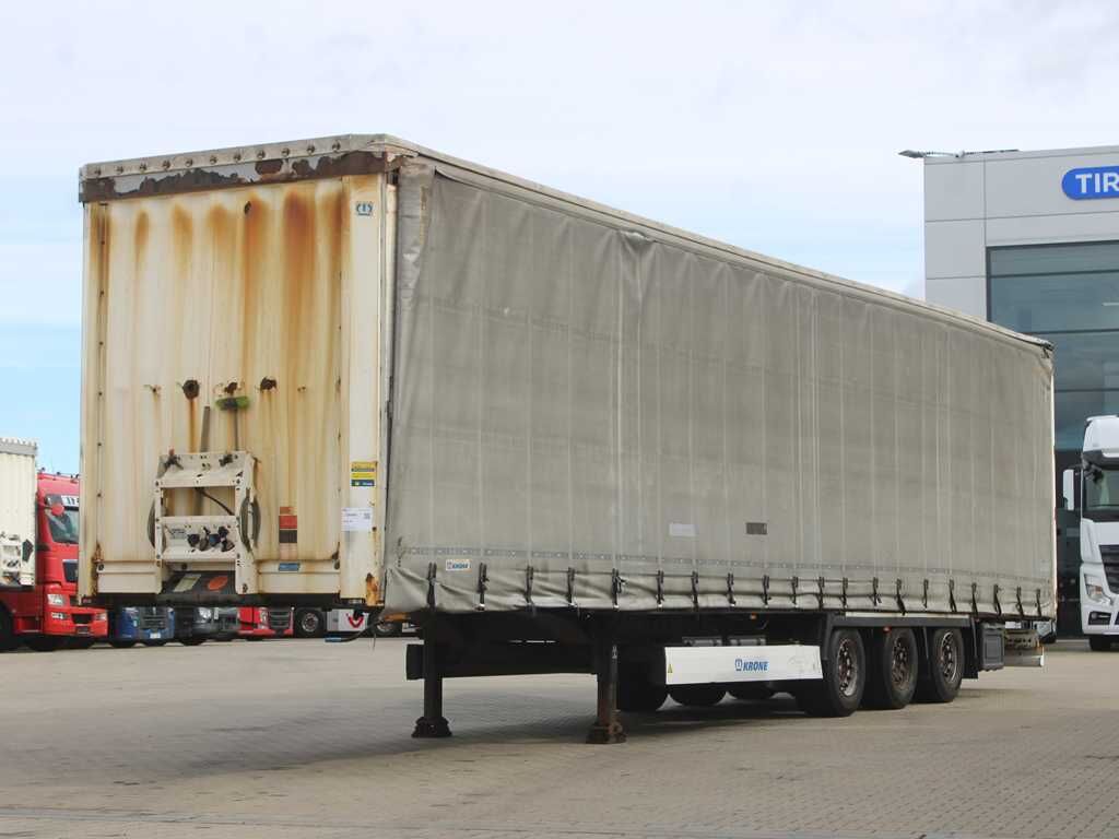Krone SD, LOWDECK, MULTILOCK, LIFTING AXLE, LIFTING ROOF, SAF - Polprikolica s ponjavo: slika 1 Krone SD, LOWDECK, MULTILOCK, LIFTING AXLE, LIFTING ROOF, SAF - Polprikolica s ponjavo: slika 1