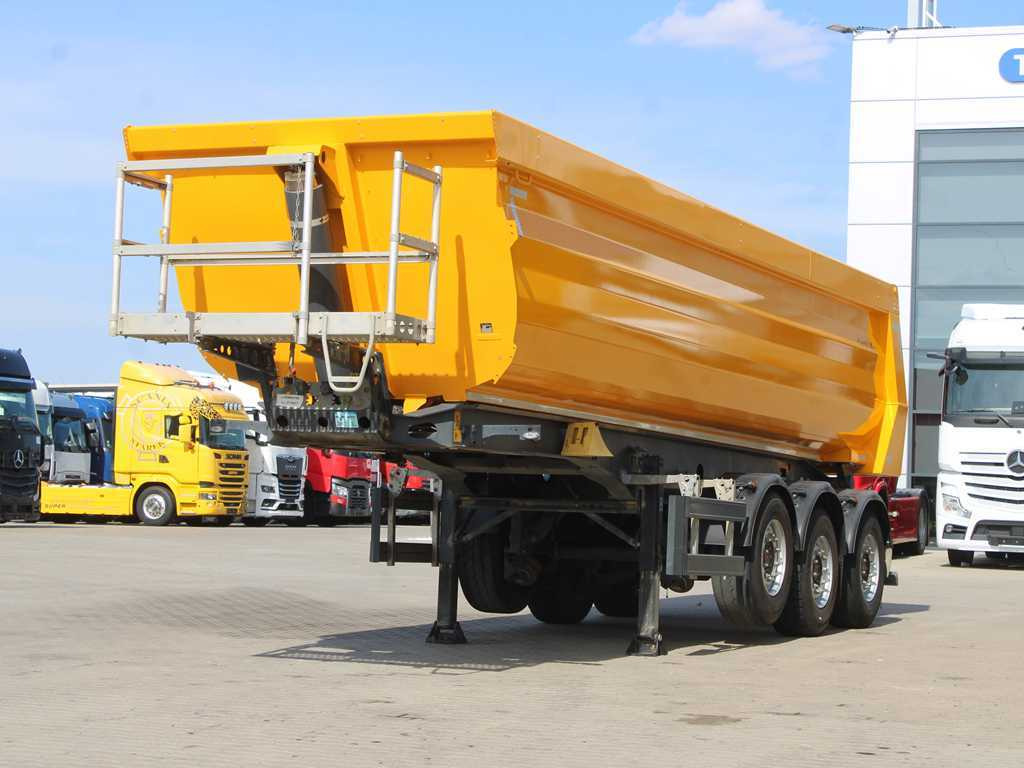 Meiller MHPS 15/27, SAF, LIFT AXLE, 30m³, SLIDING PIN FOR 4X2 AND 6X4 - Kiper polprikolica: slika 1 Meiller MHPS 15/27, SAF, LIFT AXLE, 30m³, SLIDING PIN FOR 4X2 AND 6X4 - Kiper polprikolica: slika 1