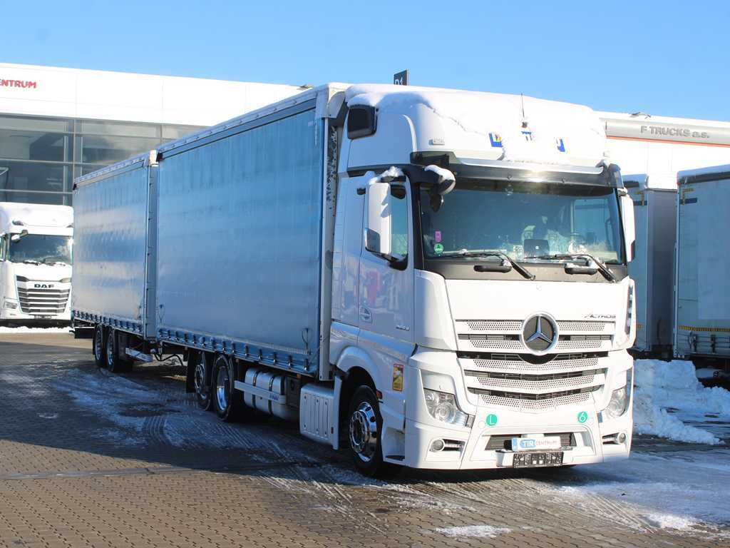 Mercedes-Benz ACTROS 2553, EURO 6, 6X2, AIR SUSPENSION, DRIVE-THROUGH + PANAV - Tovornjak s ponjavo: slika 3 Mercedes-Benz ACTROS 2553, EURO 6, 6X2, AIR SUSPENSION, DRIVE-THROUGH + PANAV - Tovornjak s ponjavo: slika 3