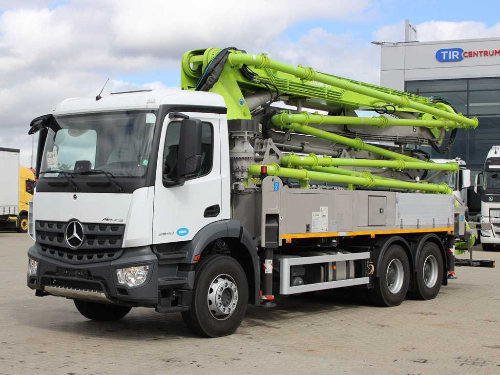 Mercedes-Benz ACTROS 2840, 6X4, Car pump ZOOMLION ZL36X-5Z - Črpalka za beton: slika 1 Mercedes-Benz ACTROS 2840, 6X4, Car pump ZOOMLION ZL36X-5Z - Črpalka za beton: slika 1