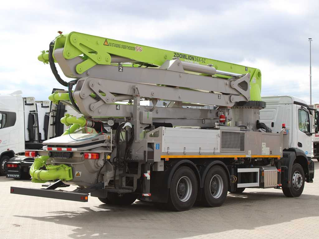 Mercedes-Benz ACTROS 2840, 6X4, Car pump ZOOMLION ZL36X-5Z - Črpalka za beton: slika 4 Mercedes-Benz ACTROS 2840, 6X4, Car pump ZOOMLION ZL36X-5Z - Črpalka za beton: slika 4
