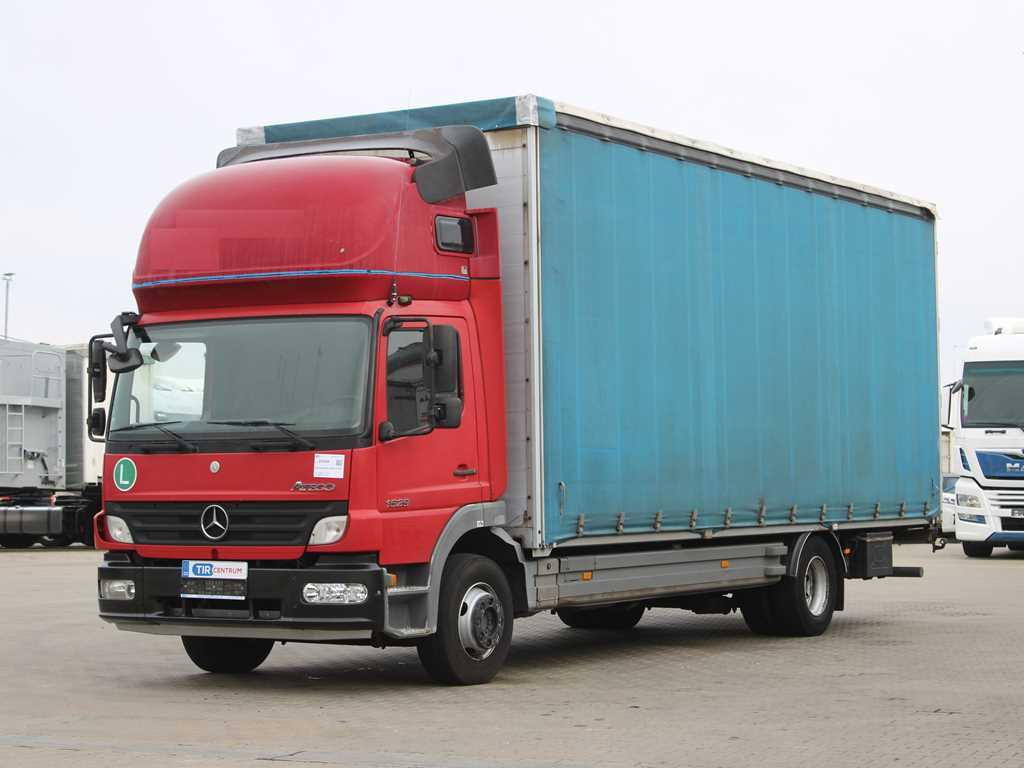Mercedes-Benz ATEGO 1529 L, SLEEPING BODY, EURO 5 - Tovornjak s ponjavo: slika 1 Mercedes-Benz ATEGO 1529 L, SLEEPING BODY, EURO 5 - Tovornjak s ponjavo: slika 1