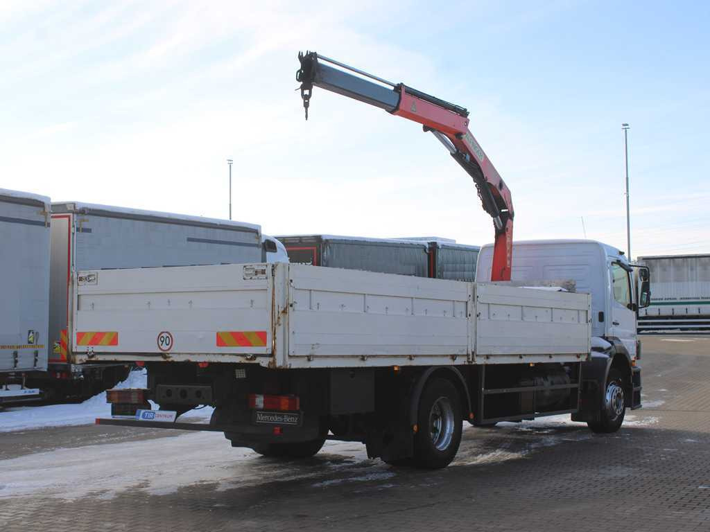 Mercedes-Benz ATEGO 1828, EURO 5, SIDE BOARD, HYDRAULIC ARM PALFINGER PK10000 - Tovornjak s kesonom, Tovornjak z dvigalom: slika 4 Mercedes-Benz ATEGO 1828, EURO 5, SIDE BOARD, HYDRAULIC ARM PALFINGER PK10000 - Tovornjak s kesonom, Tovornjak z dvigalom: slika 4