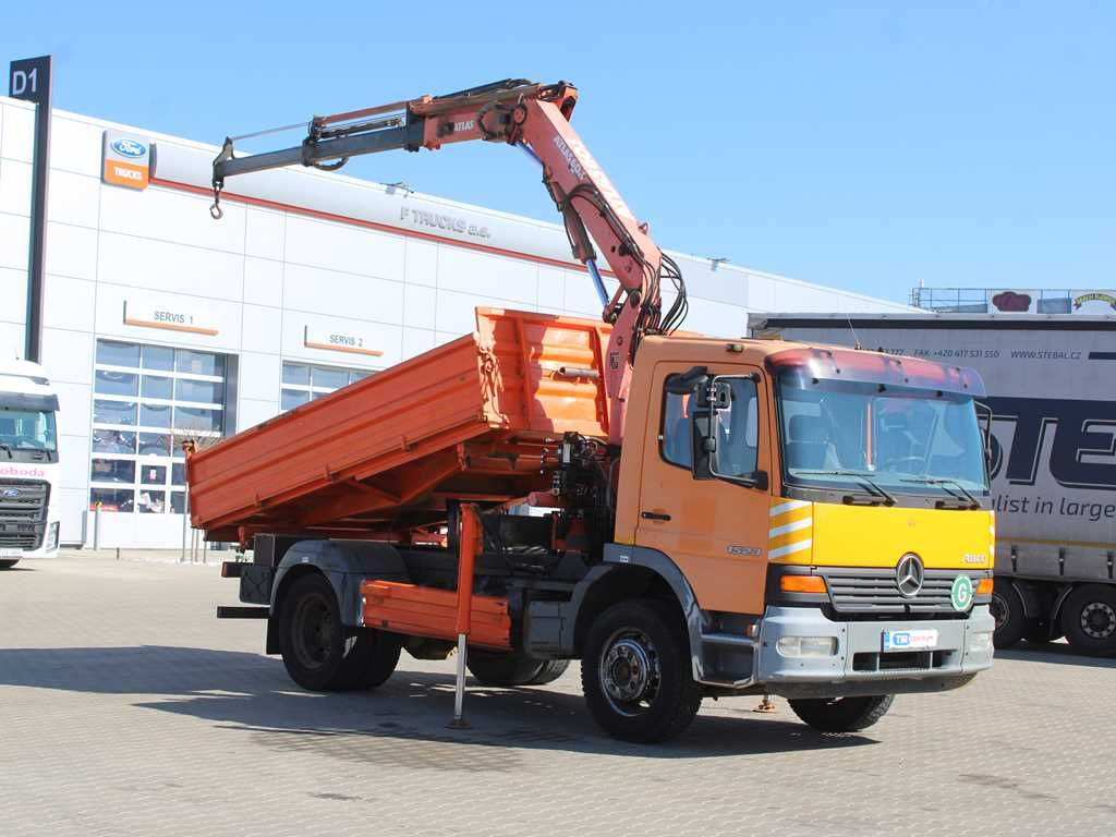 Mercedes-Benz Actros 1523, CRANE ATLAS 60.1, THREESSIDED - Tovornjak z dvigalom: slika 2 Mercedes-Benz Actros 1523, CRANE ATLAS 60.1, THREESSIDED - Tovornjak z dvigalom: slika 2
