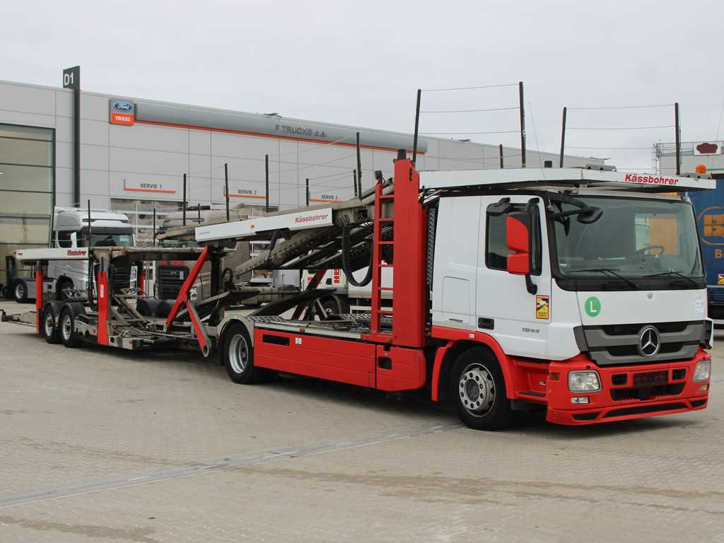 Mercedes-Benz Actros 1844, EURO 5EEV, RETARDER + KÄSSBOHRER METAGO (2006) - Tovornjak avtotransporter: slika 3 Mercedes-Benz Actros 1844, EURO 5EEV, RETARDER + KÄSSBOHRER METAGO (2006) - Tovornjak avtotransporter: slika 3