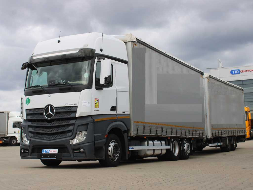 Mercedes-Benz Actros 2542, 6X2, LIFTING AXLE + PANAV TVK18M - Tovornjak s ponjavo: slika 1 Mercedes-Benz Actros 2542, 6X2, LIFTING AXLE + PANAV TVK18M - Tovornjak s ponjavo: slika 1