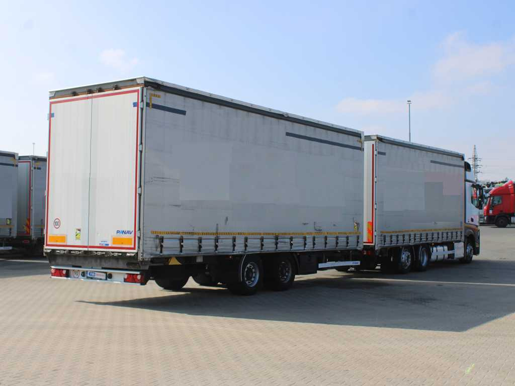 Mercedes-Benz Actros 2542, EURO 6, 6X2, AIR SUSPENSION + PANAV TV018M - Tovornjak s ponjavo: slika 4 Mercedes-Benz Actros 2542, EURO 6, 6X2, AIR SUSPENSION + PANAV TV018M - Tovornjak s ponjavo: slika 4