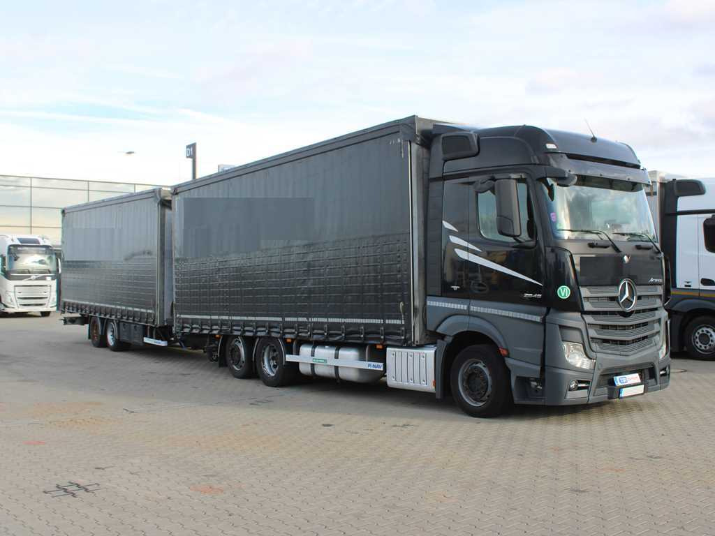 Mercedes-Benz Actros 2545, 6X2, EURO 6, AIR SUSPENSION + PANAV - Tovornjak s ponjavo: slika 3 Mercedes-Benz Actros 2545, 6X2, EURO 6, AIR SUSPENSION + PANAV - Tovornjak s ponjavo: slika 3