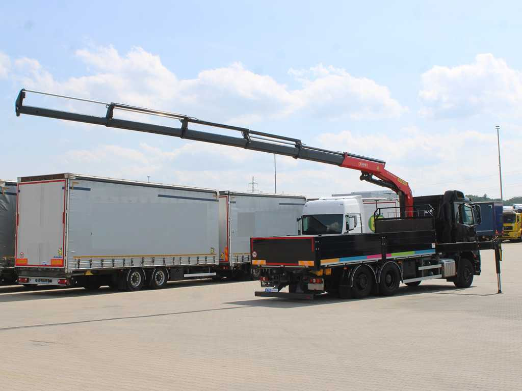 Mercedes-Benz Arocs 2542, 6X2, EURO 6, SIDE PANEL, NAVIGATION, CAMERA, PALFINGER PK 24.001 SLD5 - Tovornjak s kesonom, Tovornjak z dvigalom: slika 4 Mercedes-Benz Arocs 2542, 6X2, EURO 6, SIDE PANEL, NAVIGATION, CAMERA, PALFINGER PK 24.001 SLD5 - Tovornjak s kesonom, Tovornjak z dvigalom: slika 4