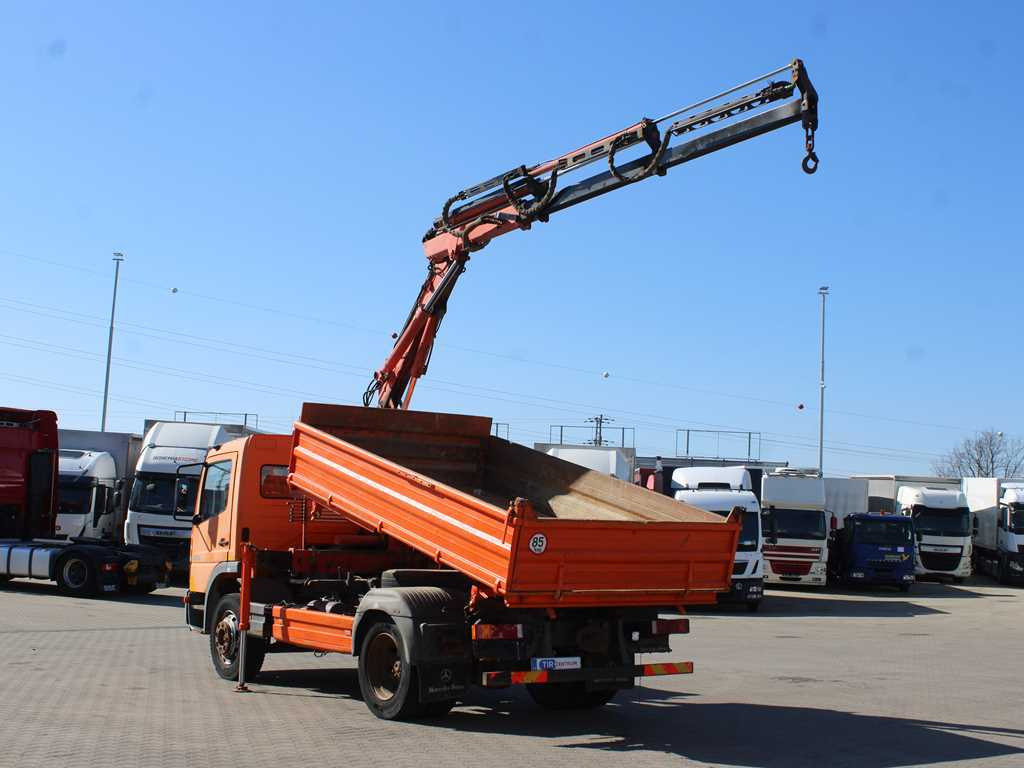 Mercedes-Benz Atego 1523, HYDRAULIC ARM ATLAS 60.1, THREE-SIDED - Tovornjak prekucnik, Tovornjak z dvigalom: slika 5 Mercedes-Benz Atego 1523, HYDRAULIC ARM ATLAS 60.1, THREE-SIDED - Tovornjak prekucnik, Tovornjak z dvigalom: slika 5