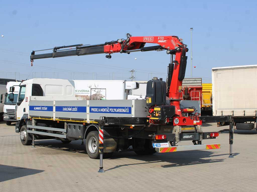 Renault D 250, EURO 6, SIDE, HYDRAULIC ARM FASSI F110 - Tovornjak s kesonom, Tovornjak z dvigalom: slika 5 Renault D 250, EURO 6, SIDE, HYDRAULIC ARM FASSI F110 - Tovornjak s kesonom, Tovornjak z dvigalom: slika 5