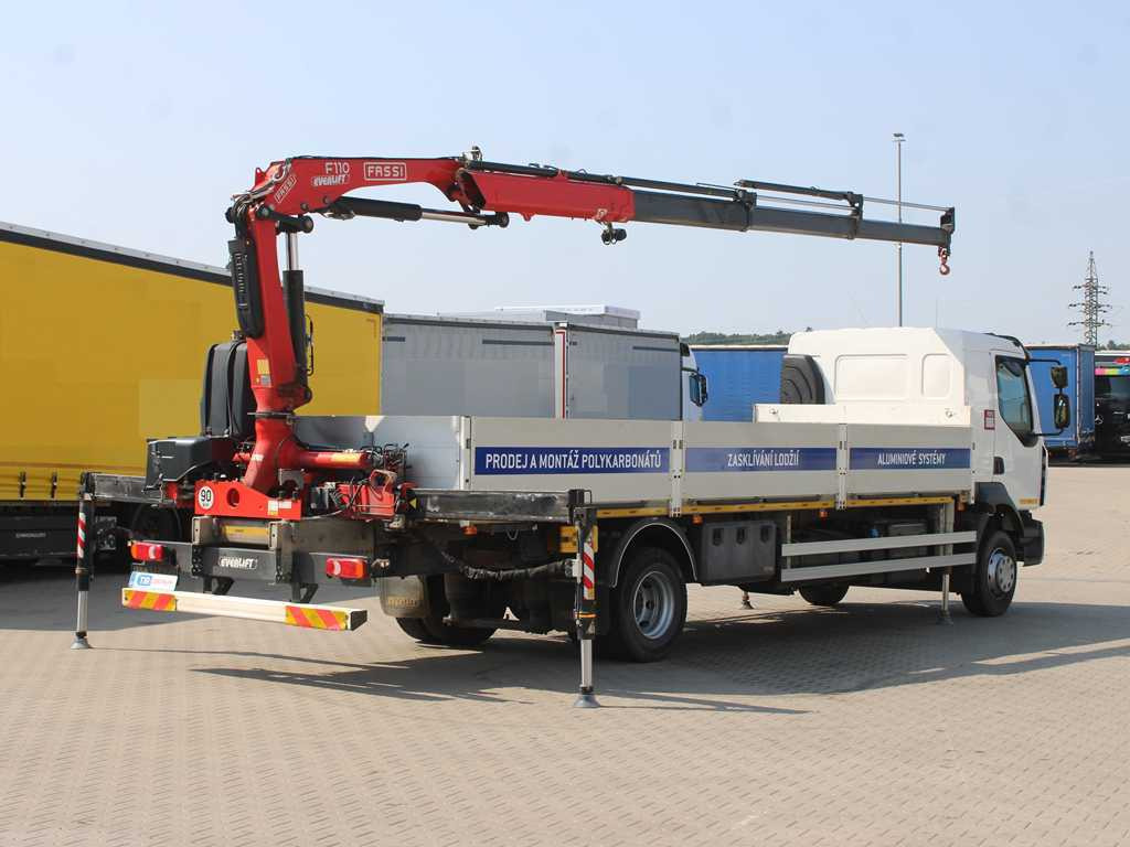 Renault D 250, EURO 6, SIDE, HYDRAULIC ARM FASSI F110 - Tovornjak s kesonom, Tovornjak z dvigalom: slika 4 Renault D 250, EURO 6, SIDE, HYDRAULIC ARM FASSI F110 - Tovornjak s kesonom, Tovornjak z dvigalom: slika 4