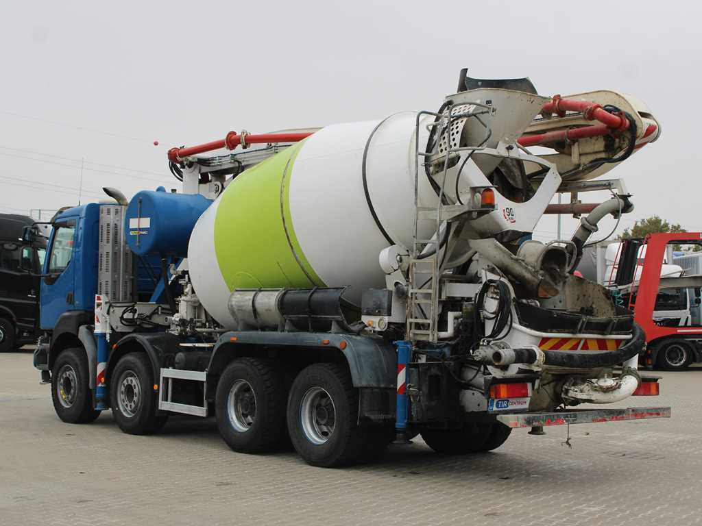 Renault KERAX 420, EURO 3, 7m3, 8X4, CIFA MAGNUM MK 24.4 CONCRETE PUMP - Avtomešalec s črpalko: slika 5 Renault KERAX 420, EURO 3, 7m3, 8X4, CIFA MAGNUM MK 24.4 CONCRETE PUMP - Avtomešalec s črpalko: slika 5