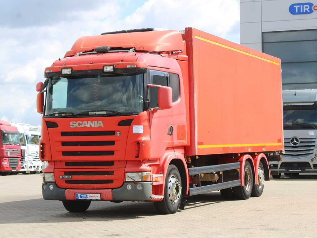 Scania R 380, HYDRAULIC FRONT, DOUBLE CHAMBER, CARRIER SUPRA 850 mt - Tovornjak hladilnik: slika 1 Scania R 380, HYDRAULIC FRONT, DOUBLE CHAMBER, CARRIER SUPRA 850 mt - Tovornjak hladilnik: slika 1