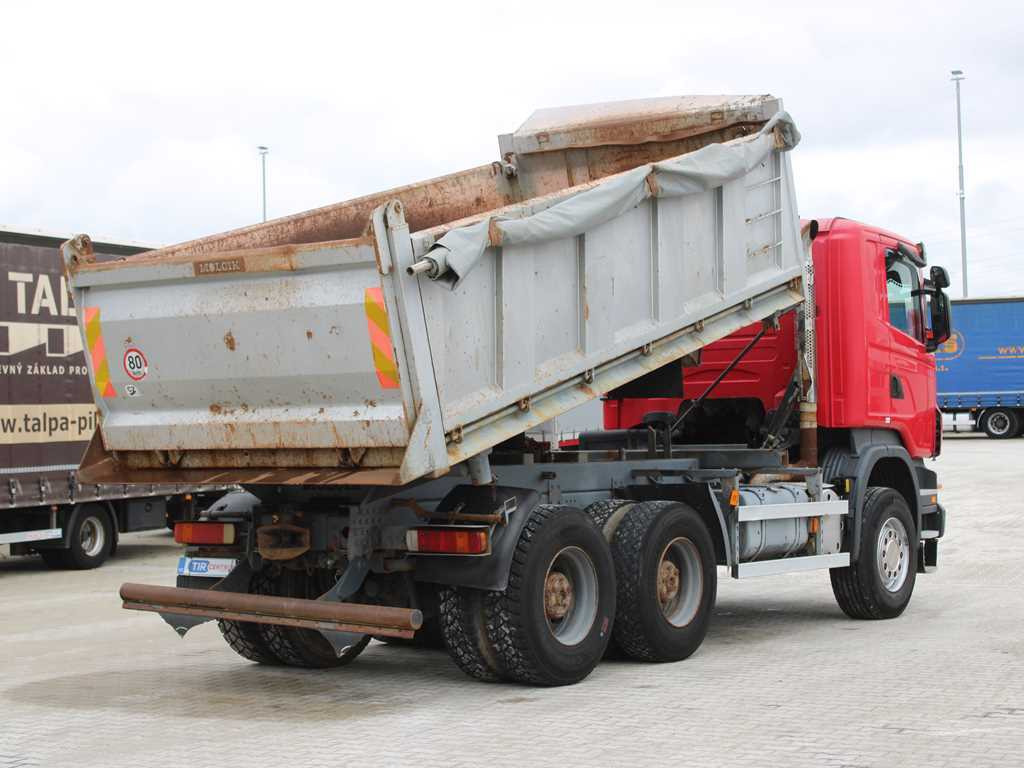 Scania R 420 CB 6X4 , THREE SIDED, EURO 4, RETARDER, 13m³ - Tovornjak prekucnik: slika 4 Scania R 420 CB 6X4 , THREE SIDED, EURO 4, RETARDER, 13m³ - Tovornjak prekucnik: slika 4