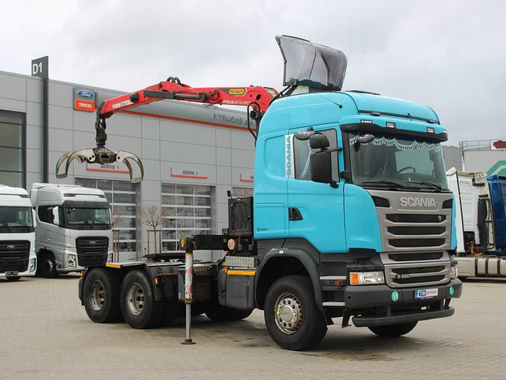 Scania R490, 6X4, EURO 6, PALFINGER EPSILON M13Z91 - Tovornjak z dvigalom: slika 2 Scania R490, 6X4, EURO 6, PALFINGER EPSILON M13Z91 - Tovornjak z dvigalom: slika 2