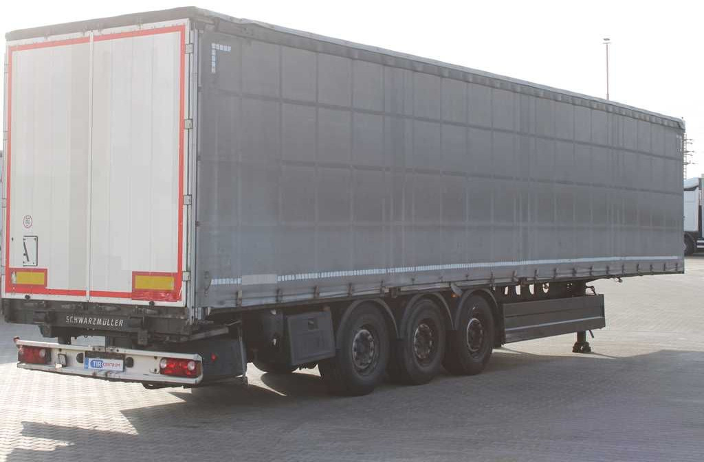 Schwarzmüller S1, LIFTING AXLE, 2X PALLET BASKET - Polprikolica s ponjavo: slika 3 Schwarzmüller S1, LIFTING AXLE, 2X PALLET BASKET - Polprikolica s ponjavo: slika 3